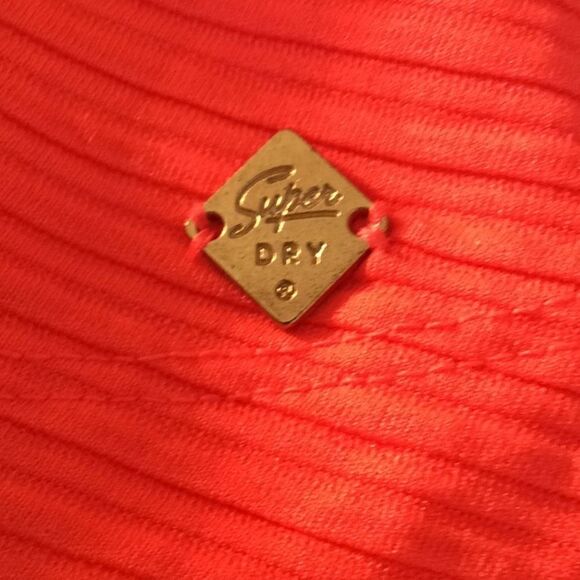 Superdry Neon Pink Poly Fit & Flare Fun Dress XS 2 - Picture 10 of 17